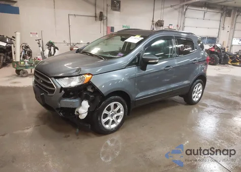 2018 Ford Ecosport Se из США, поврежденный, VIN MAJ6P1UL9JC209906